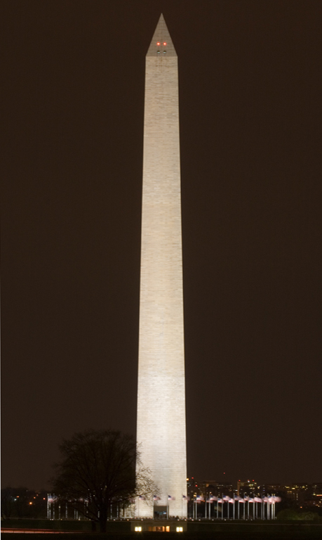 Washington Monument at Night